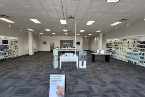 Interior of Victra Verizon Authorized Retail Store in Peachtree City, GA.
