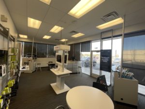Interior of Victra Verizon Authorized Retail Store in Jerome, ID.