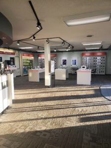 Interior of Victra Verizon Authorized Retail Store in Hopkinsville, KY.