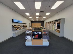 Interior of Victra Verizon Authorized Retail Store in Imlay City, MI.