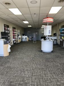 Interior of Victra Verizon Authorized Retail Store in Holdrege, NE.