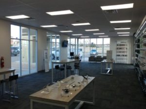 Interior of Victra Verizon Authorized Retail Store in Rio Rancho Unser, NM.