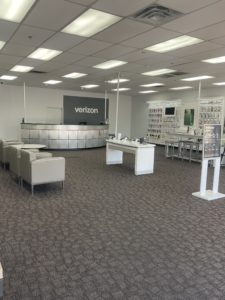 Interior of Victra Verizon Authorized Retail Store in Henderson Green Valley, NV.