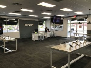 Interior of Victra Verizon Authorized Retail Store in Las Vegas Durango 3270, NV.
