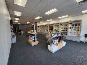 Interior of Victra Verizon Authorized Retail Store in Amsterdam, NY.