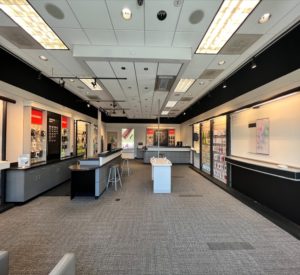 Interior of Victra Verizon Authorized Retail Store in Vancouver Dugan, WA.