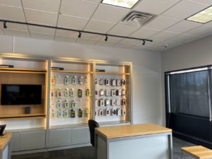 Interior of Victra Verizon Authorized Retail Store in Canon City, CO.