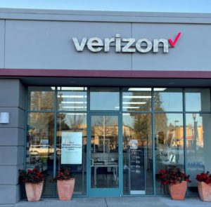Exterior of Victra Verizon Authorized Retail Store in Pleasant Hill, CA.