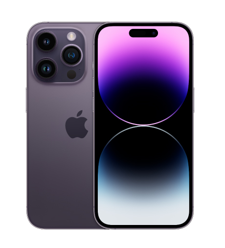 iPhone 14 Pro in Deep Purple