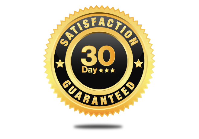 30 day satisfaction guarantee graphic