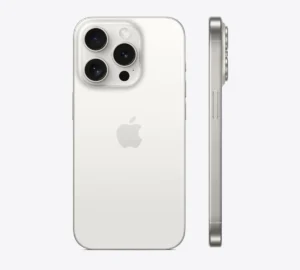 iPhone 15 Pro White Titanium Color 