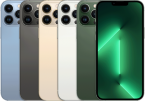 iPhone 13 Pro and Pro Max color Options. 