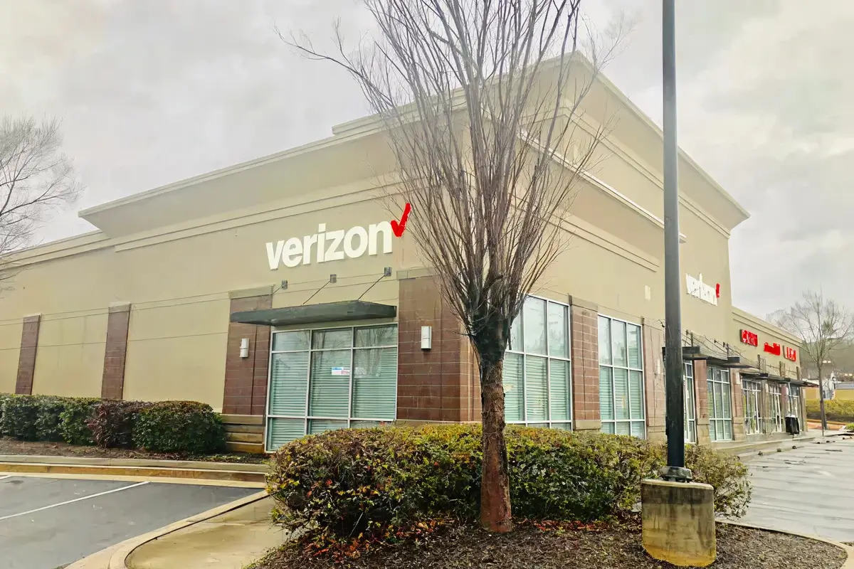 Verizon store in East Point, Georgia.