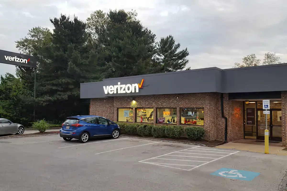 Verizon store in Ellicott City, Maryland.