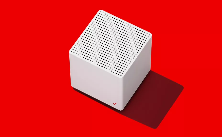 A Verizon home internet router